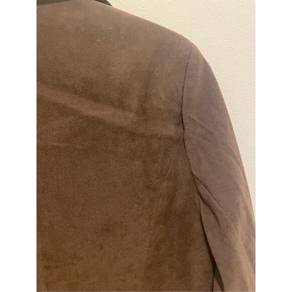 Vintage harve Bernard brown two piece suit set blazer skirt women’s size 6 - Picture 7 of 10